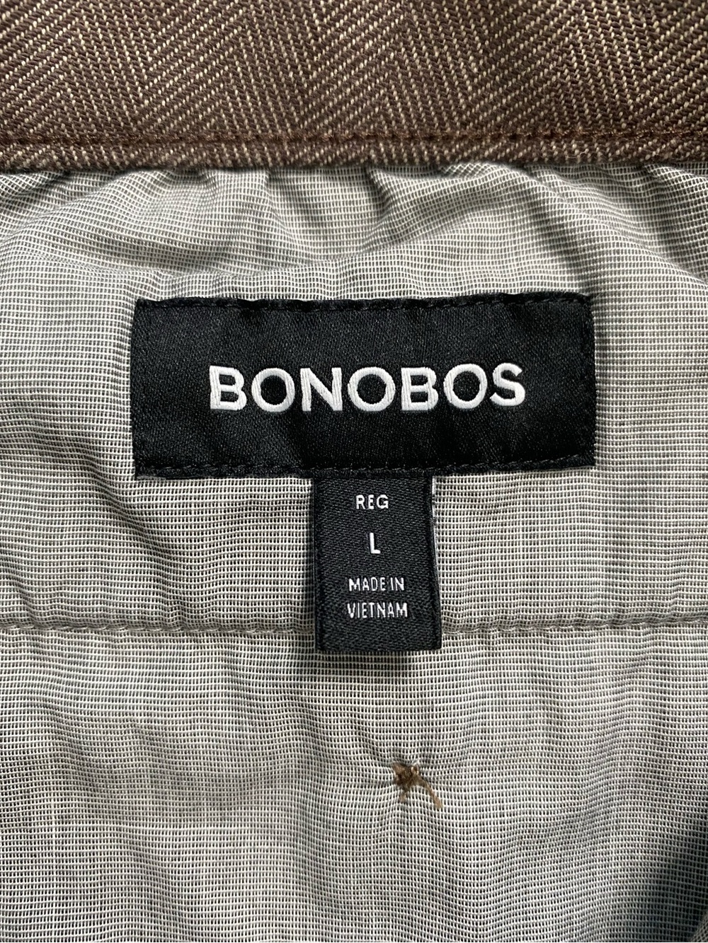 Bonobos The Off Duty Herringbone Chino/Jogger Pant | Elastic Waist, Drawcord - Picture 14 of 16